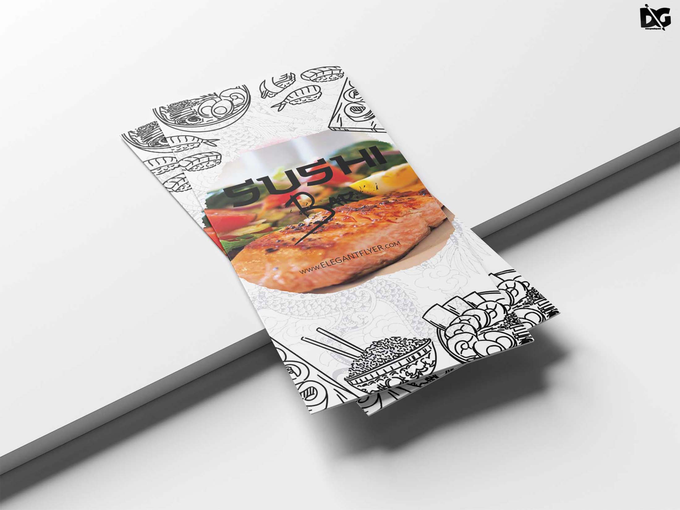 Foldable Tri-fold Brochure Template