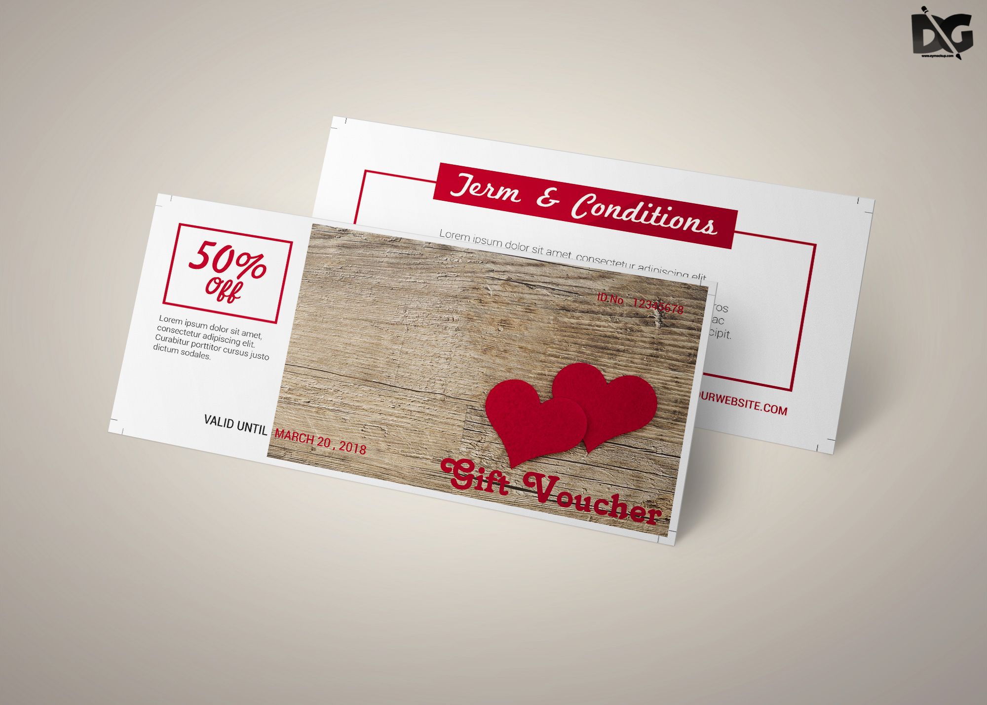 Ticket Voucher Template