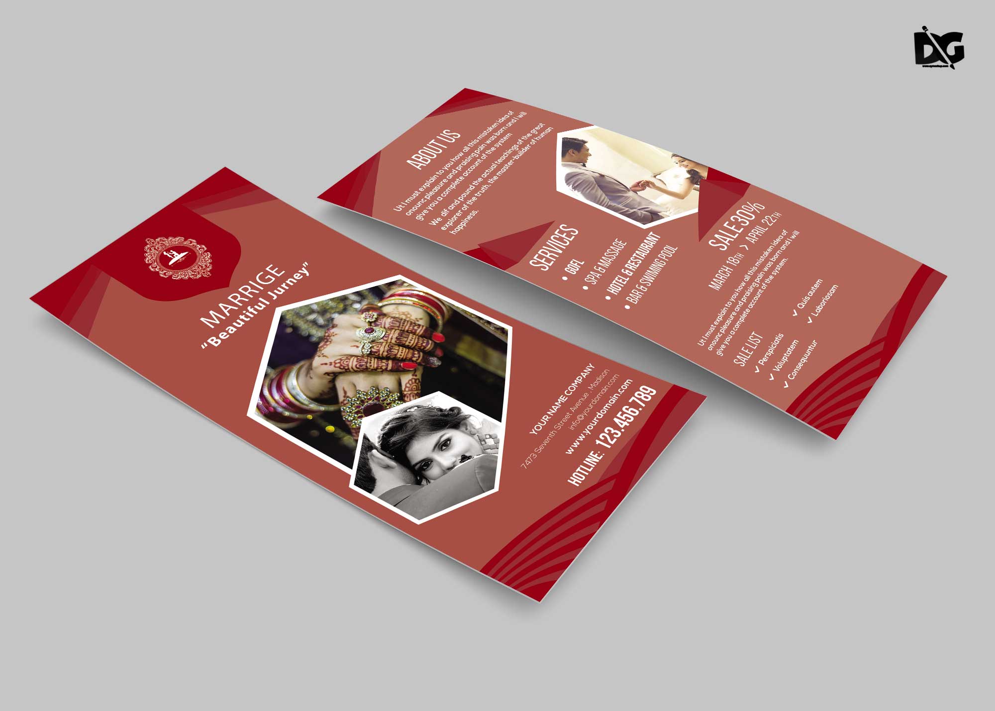 Business Rack Card Design