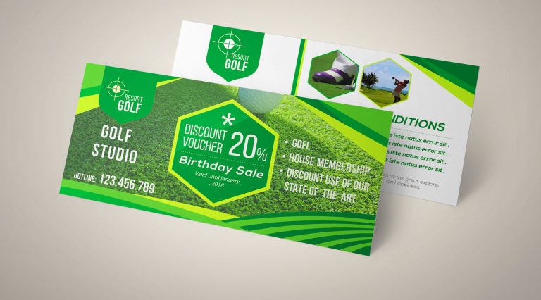 Birthday Gift Voucher Template