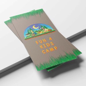 Kid School Tri-Fold Brochure Template