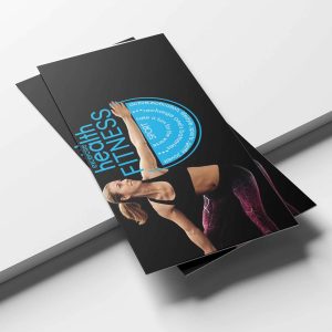 Fitness Tri-fold Brochure Template
