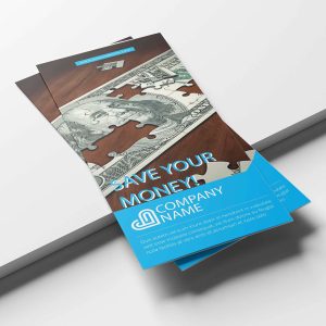 Company PSD Tri-fold Brochure Template