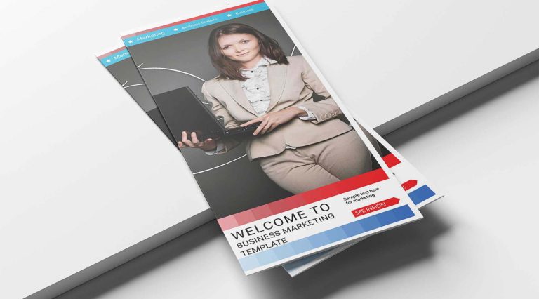 Marketing Tri-fold Brochure Template