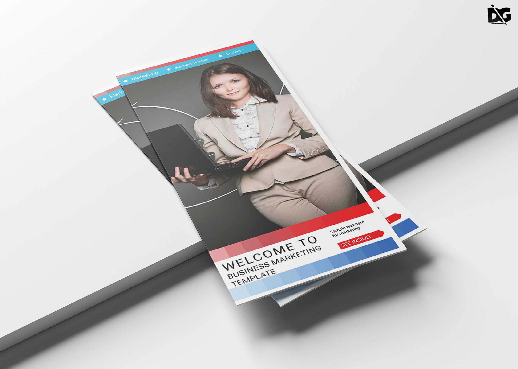 Marketing Tri-fold Brochure Template