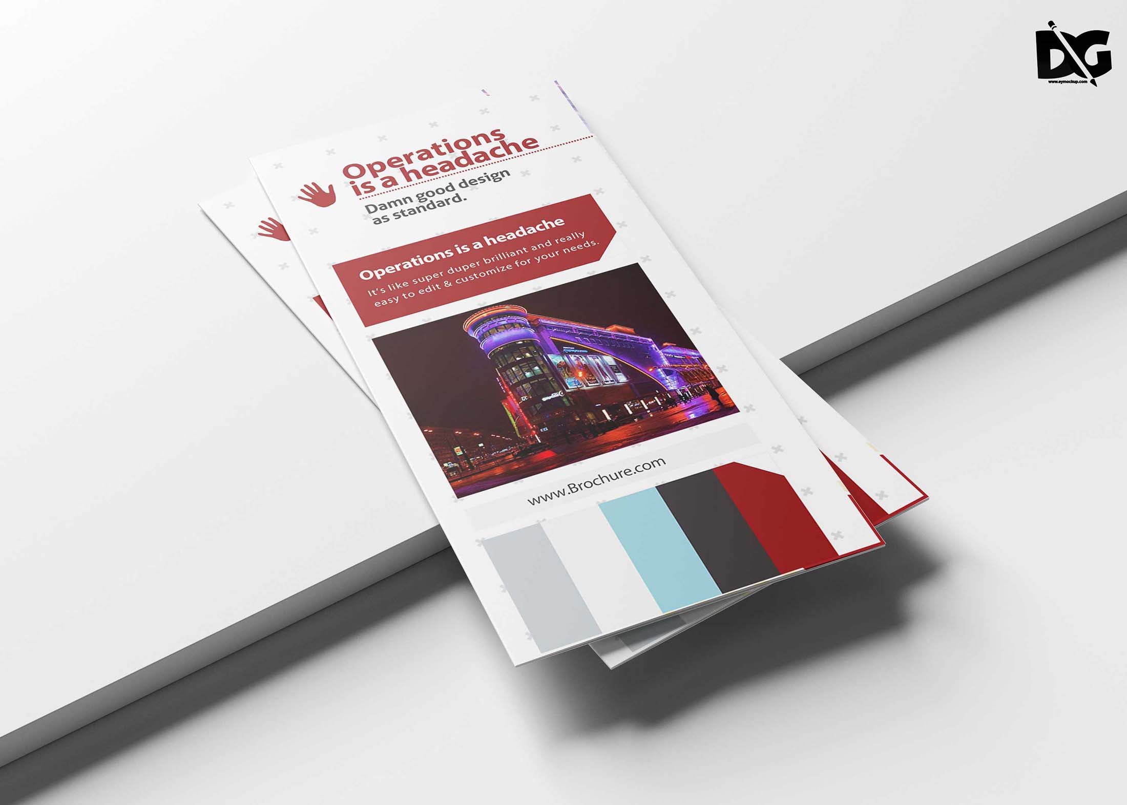 Sales Tri-fold Brochure Template