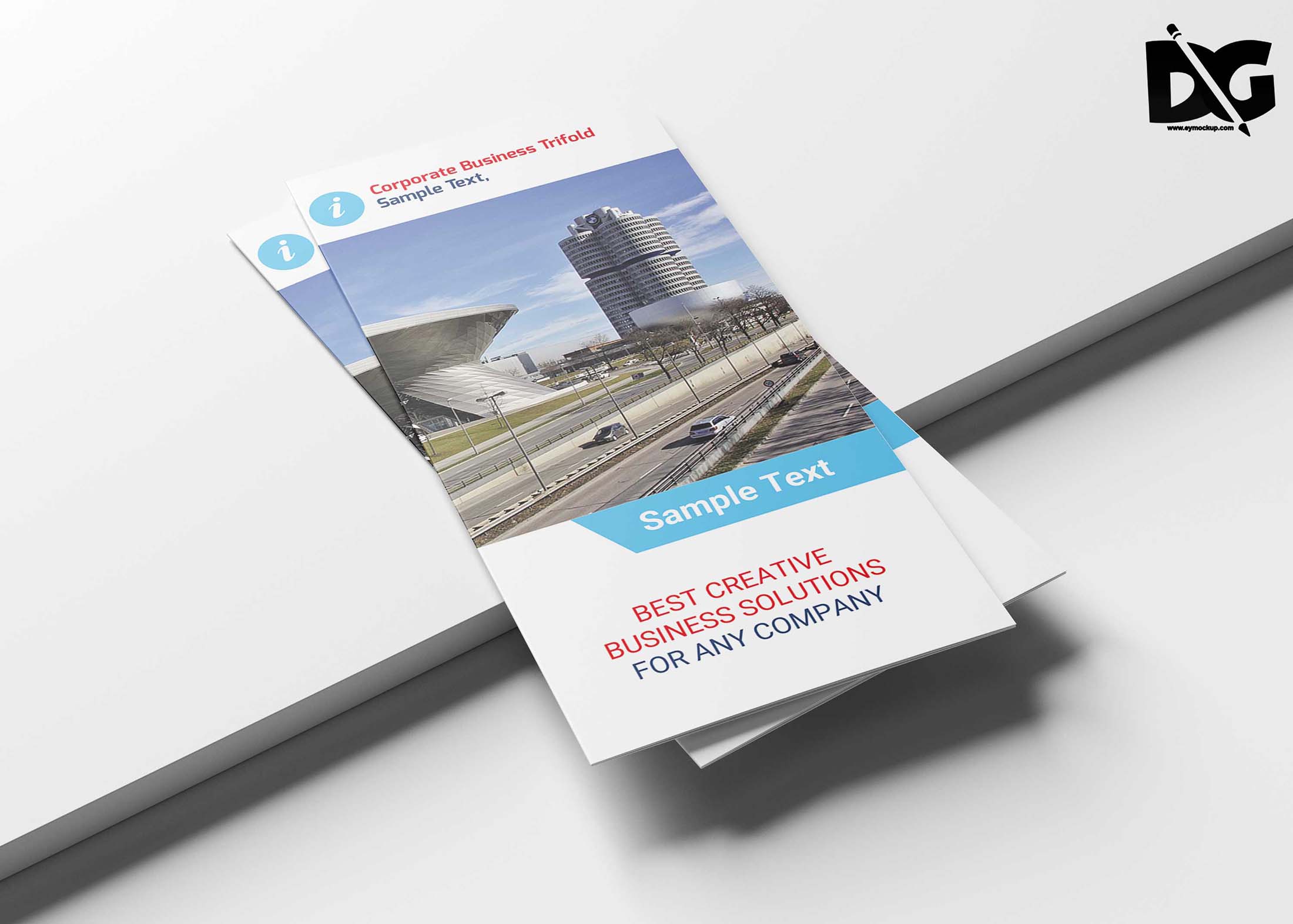 Transport Tri-Fold Brochure Template