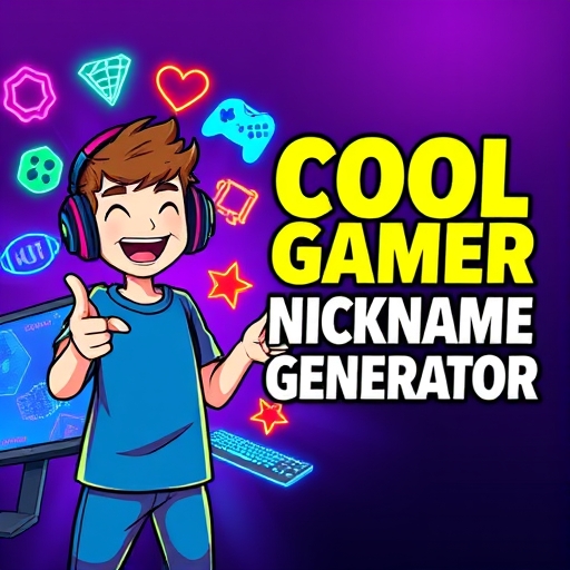 Cool Gamer Nickname Generator