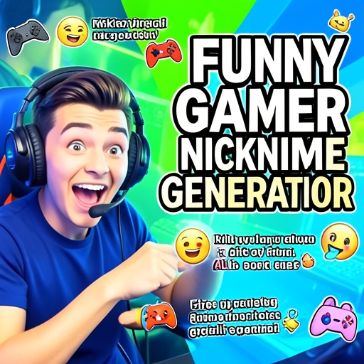 Funny Gamer Nickname Generator