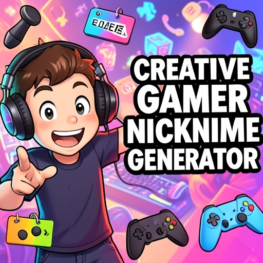 Creative Gamer Nickname Generator