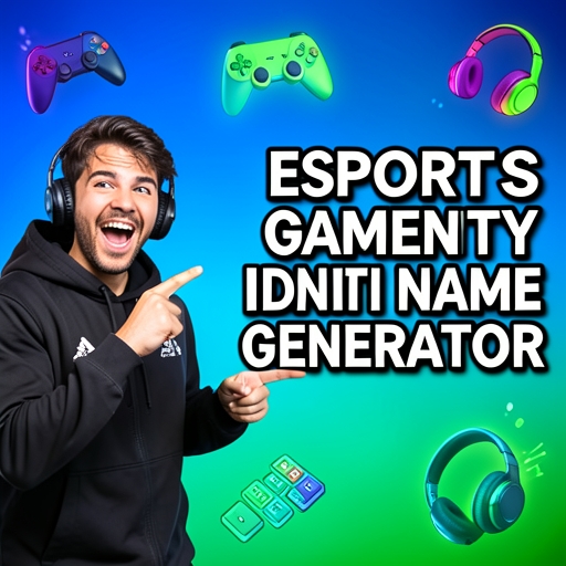 Esports Gamer Identity Name Generator