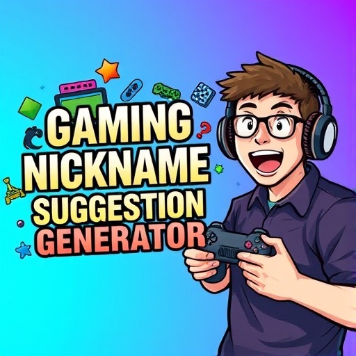 Gaming Nickname Suggestion Generator