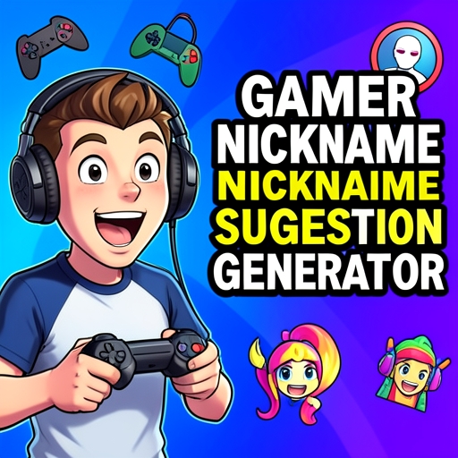 Gamer Nickname Suggestion Generator