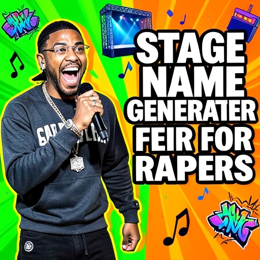 Stage Name Generator For Rappers