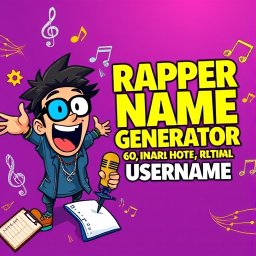 Rapper Name Generator From Username