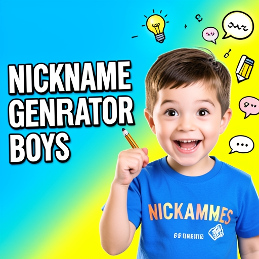 Nickname Generator For Boys