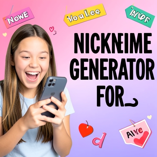 Nickname Generator For Girls