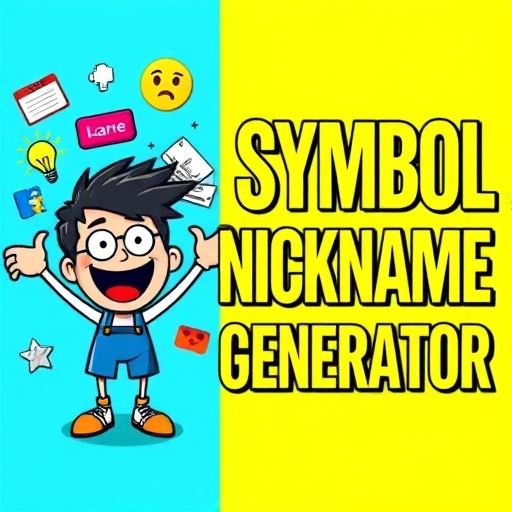 Symbol Nickname Generator