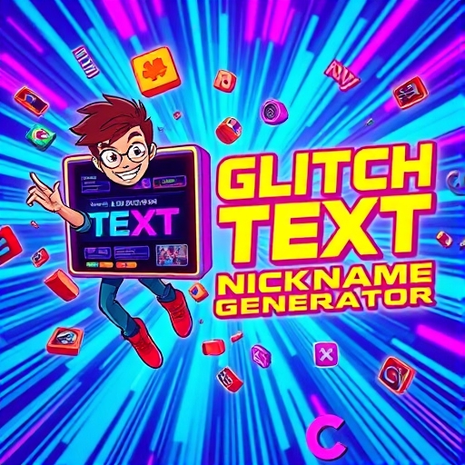 Glitch Text Nickname Generator