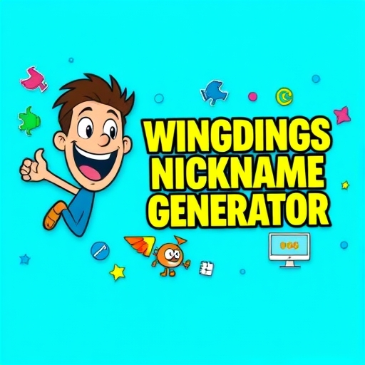 Wingdings Nickname Generator