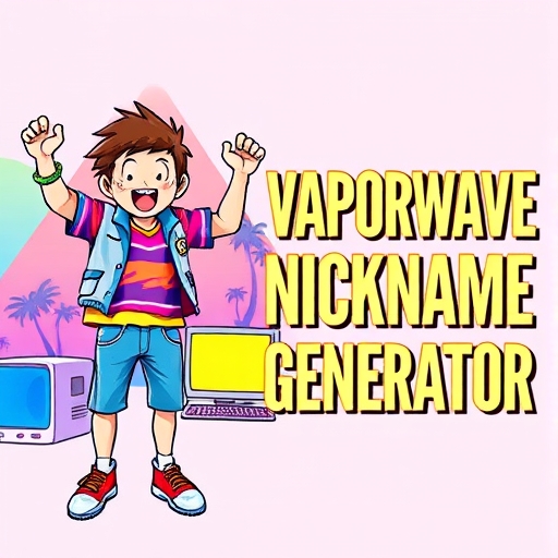 Vaporwave Nickname Generator