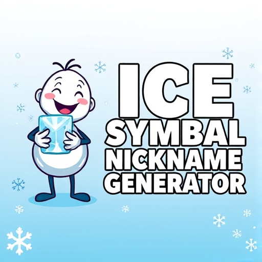 Ice Symbol Nickname Generator
