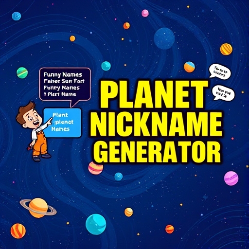 Planet Nickname Generator