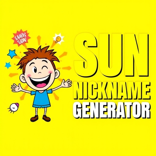 Sun Nickname Generator