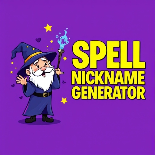 Spell Nickname Generator