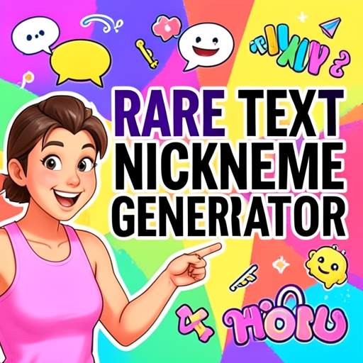 Rare Text Nickname Generator