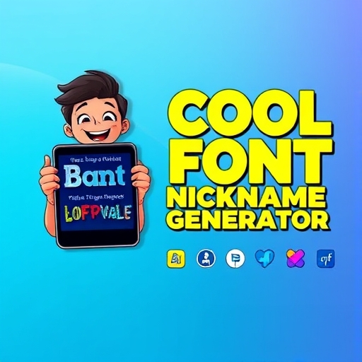 Cool Font Nickname Generator